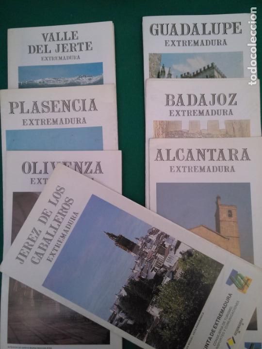 Brochures de tourisme: SIETE FOLLETOS - EXTREMADURA ENCLABE 92 - JUNTA DE EXTREMADURA