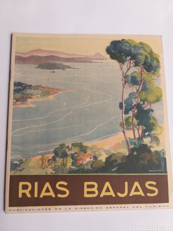 Travel Brochures: R&iacute;as Bajas publicaciones de la Direcci&oacute;n General del turismo . Pontevedra temas Gallegos