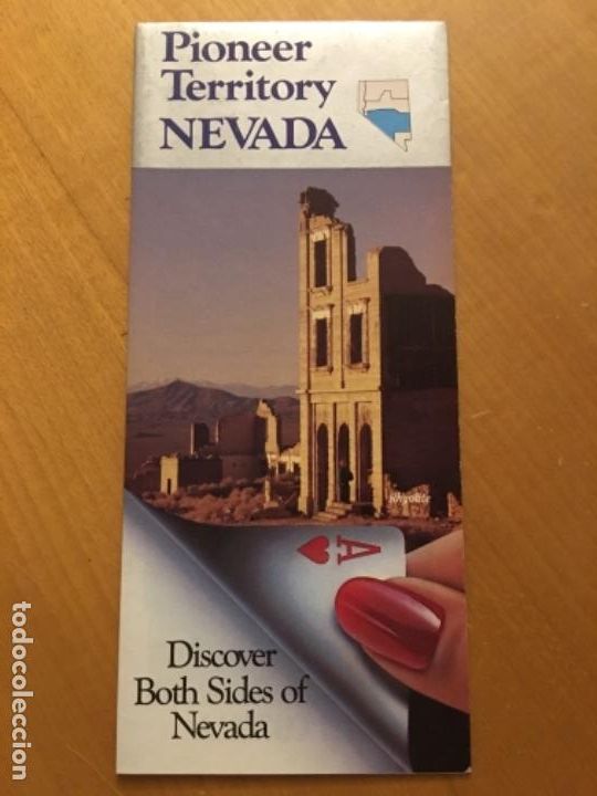 Folletos de turismo: Folleto tur&iacute;stico Pioneer Territory Nevada a&ntilde;o 89