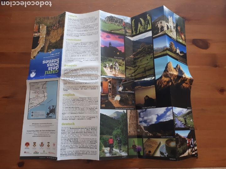 Tourismusbrosch&uuml;ren: Folleto turismo Cam&iacute; dels bons homes