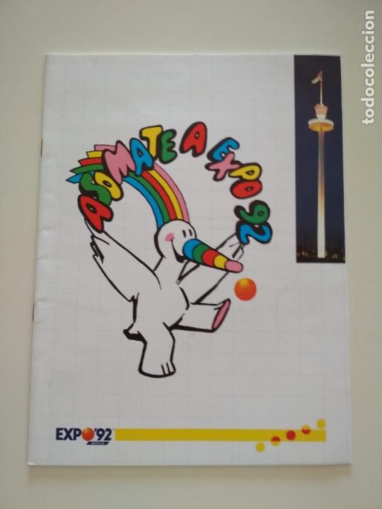 Folletos de turismo: FOLLETO PROMOCIONAL DE LA EXPO 92 DE SEVILLA