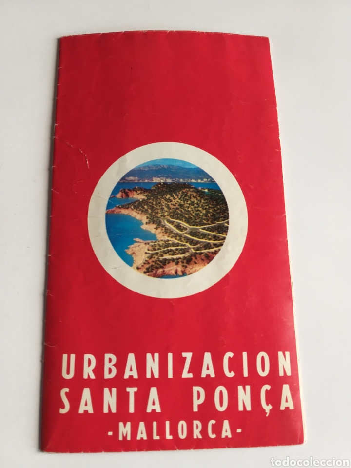 Tourismusbrosch&uuml;ren: Urbanizaci&oacute;n Santa Ponca . Mallorca Baleares folleto desplegable
