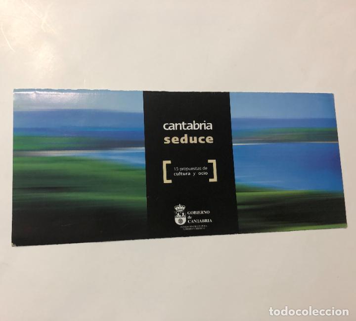 Tourismusbrosch&uuml;ren: FOLLETO CANTABRIA SEDUCE, 15 PROPUESTAS DE CULTURA Y OCIO