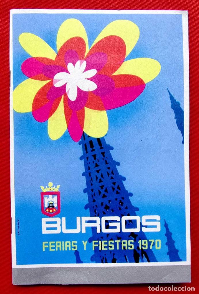 Travel Brochures: BURGOS. PROGRAMA FERIAS Y FIESTAS. A&Ntilde;O: 1970.