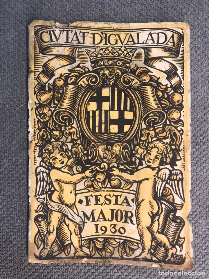 Travel Brochures: IGUALADA (Barcelona) Llibre de la Festa Major (a.1930)