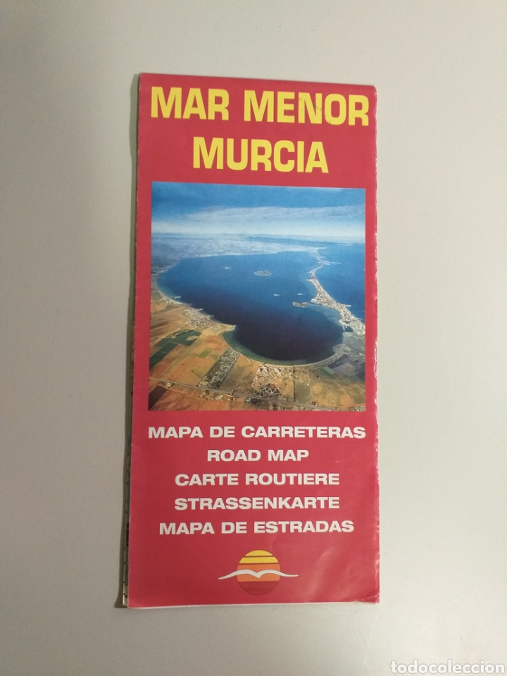 Folletos de turismo: mapa plano mar menor. Murcia - Foto 1