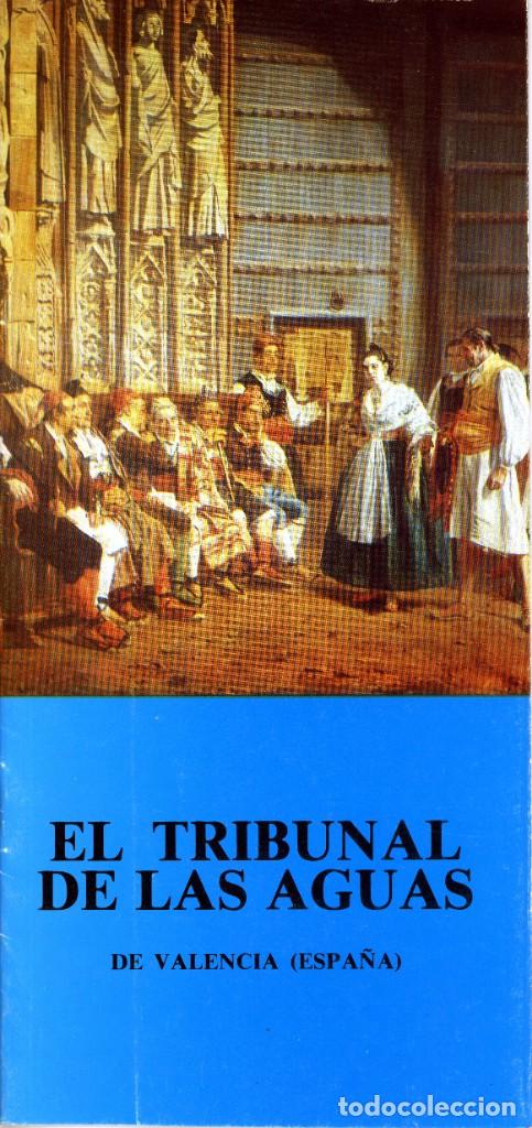 Tourismusbrosch&uuml;ren: FOLLETO SOBRE EL TRIBUNAL DE LAS AGUAS DE VALENCIA