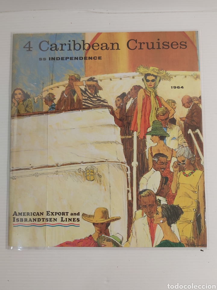 Travel Brochures: FOLLETO TUR&Iacute;STICO DE CRUCERO CARIBBEAN CRUISES 1964