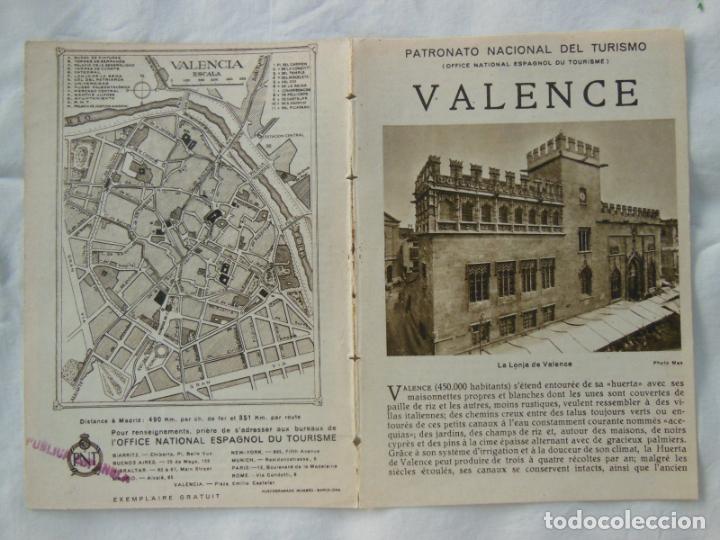 Folletos de turismo: Folleto Turismo VALENCE PATRONATO NACIONAL DEL TURISMO