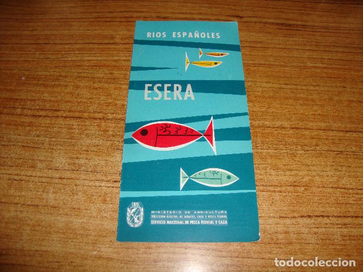 Travel Brochures: DIPTICO RIOS ESPA&Ntilde;OLES SERVICIO NACIONAL DE PESCA FLUVIAL Y CAZA ESERA HUESCA