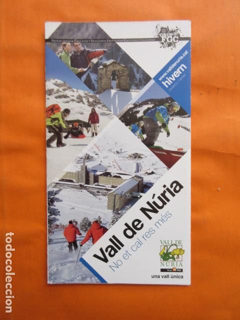 Tourismusbrosch&uuml;ren: FOLLETO NURIA a&ntilde;o 2012 2013 INVIERNO FERROCARRIL GENERALITAT CREMALLERA FUNICULAR LA MOLINA PIRINEO