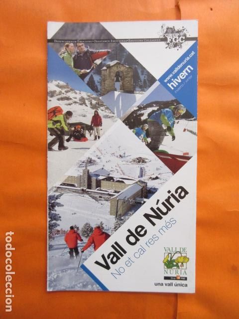Tourismusbrosch&uuml;ren: FOLLETO NURIA 2012-2013 INVIERNO FERROCARRIL GENERALITAT CREMALLERA FUNICULAR LA MOLINA PIRINEO
