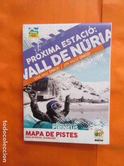 Tourismusbrosch&uuml;ren: FOLLETO NURIA 2018 FERROCARRIL GENERALITAT CREMALLERA FUNICULAR LA MOLINA PIRINEO