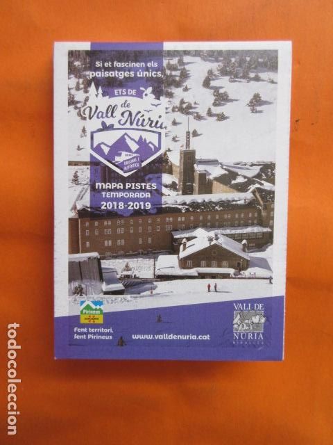 Tourismusbrosch&uuml;ren: FOLLETO NURIA 2018-2019 FERROCARRIL GENERALITAT CREMALLERA FUNICULAR LA MOLINA PIRINEO