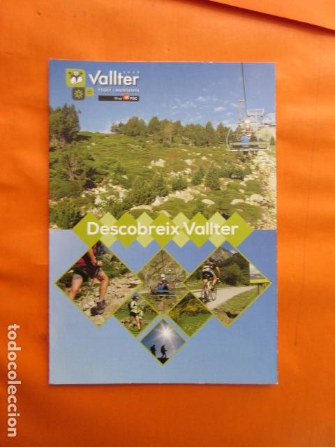 Tourismusbrosch&uuml;ren: VALLTER 2015 VERANO FERROCARRIL GENERALITAT CREMALLERA FUNICULAR LA MOLINA PIRINEO NURIA