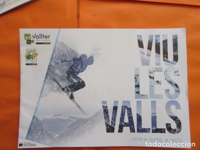 Tourismusbrosch&uuml;ren: VALLTER Y NURIA TIPO REVISTA FERROCARRIL GENERALITAT CREMALLERA FUNICULAR LA MOLINA PIRINEO NURIA
