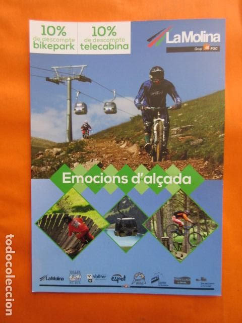 Tourismusbrosch&uuml;ren: LA MOLINA 2015 VERANO FERROCARRIL GENERALITAT CREMALLERA FUNICULAR LA MOLINA PIRINEO NURIA