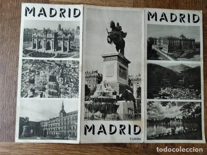 Tourismusbrosch&uuml;ren: MADRID, FOLLETO DE TURISMO ANTIGUO - EN ESPA&Ntilde;OL-