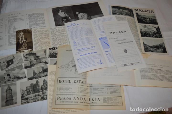Folletos de turismo: MÁLAGA / Lote variados de folletos de turismo y otros documentos / Años 50 - ¡Mira fotos/detalles! - Foto 2 - 214985875
