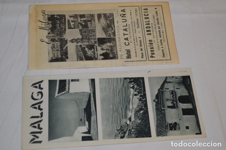 Folletos de turismo: MÁLAGA / Lote variados de folletos de turismo y otros documentos / Años 50 - ¡Mira fotos/detalles! - Foto 6 - 214985875