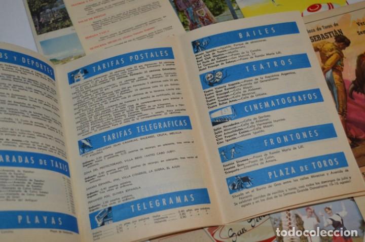 Folletos de turismo: SAN SEBASTIÁN / Gran lote variados de folletos de turismo y otros documentos / Años 50 ¡Mira fotos! - Foto 6 - 214988687