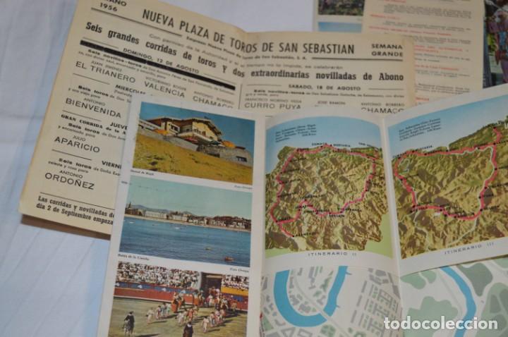 Folletos de turismo: SAN SEBASTIÁN / Gran lote variados de folletos de turismo y otros documentos / Años 50 ¡Mira fotos! - Foto 15 - 214988687