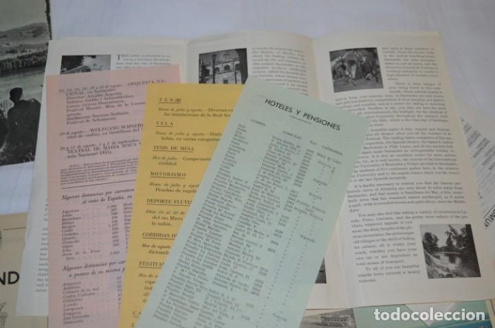 Folletos de turismo: SANTANDER / Gran lote variados de folletos de turismo y otros documentos / Años 50 - ¡Mira fotos! - Foto 10 - 215022720