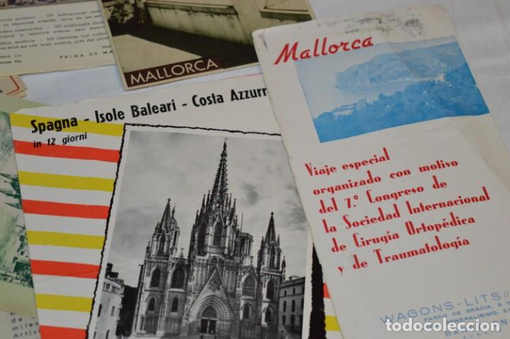 Folletos de turismo: MALLORCA / Lote variados de folletos de turismo y otros documentos / Años 50 - ¡Mira fotos! - Foto 5 - 215032781