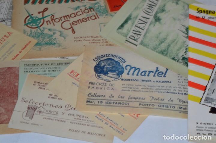 Folletos de turismo: MALLORCA / Lote variados de folletos de turismo y otros documentos / Años 50 - ¡Mira fotos! - Foto 7 - 215032781