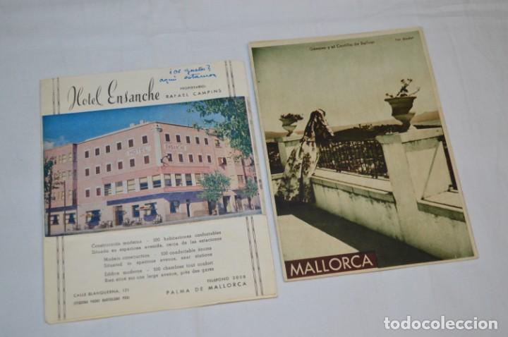 Folletos de turismo: MALLORCA / Lote variados de folletos de turismo y otros documentos / Años 50 - ¡Mira fotos! - Foto 13 - 215032781