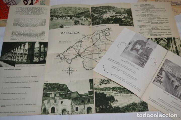 Folletos de turismo: MALLORCA / Lote variados de folletos de turismo y otros documentos / Años 50 - ¡Mira fotos! - Foto 14 - 215032781