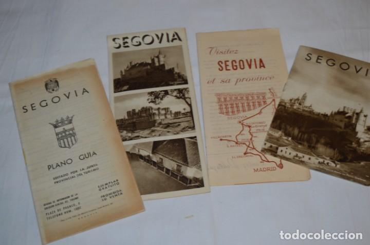 Folletos de turismo: SEGOVIA / Lote variados de folletos de turismo y otros documentos / Años 50 - ¡Mira fotos! - Foto 2 - 215034045