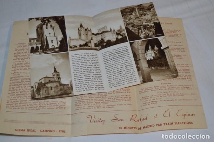 Folletos de turismo: SEGOVIA / Lote variados de folletos de turismo y otros documentos / Años 50 - ¡Mira fotos! - Foto 6 - 215034045