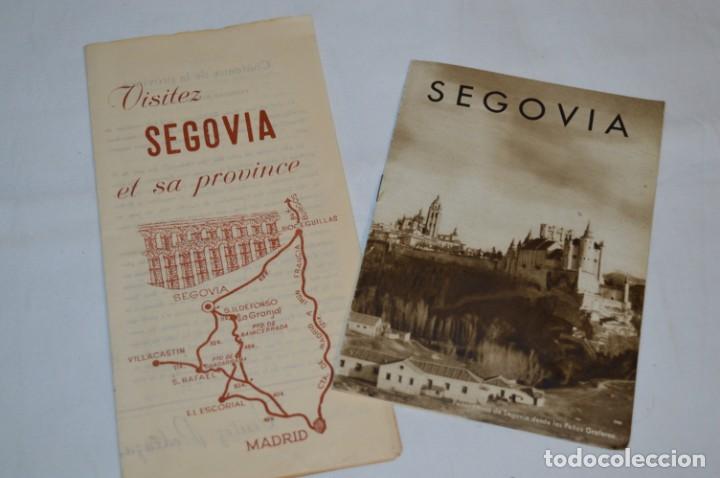 Folletos de turismo: SEGOVIA / Lote variados de folletos de turismo y otros documentos / Años 50 - ¡Mira fotos! - Foto 7 - 215034045