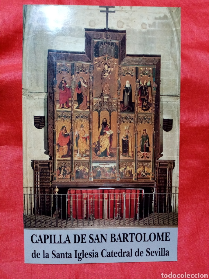 Brochures de tourisme: Capilla de San Bartolom&eacute; - Catedral de Sevilla 1992