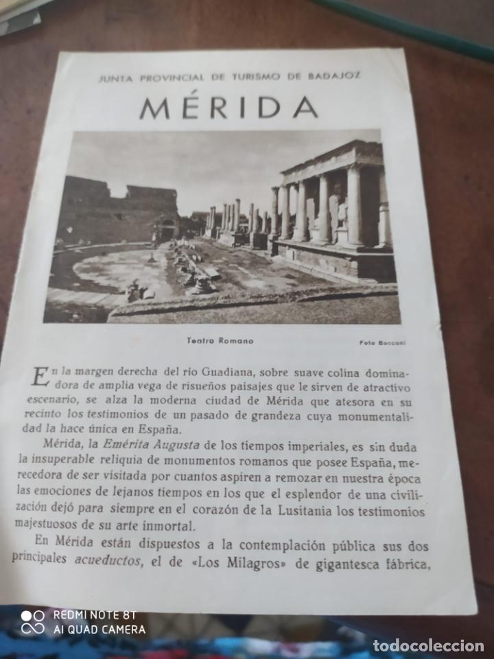 Travel Brochures: Folleto Patronato Nacional de Turismo. Merida