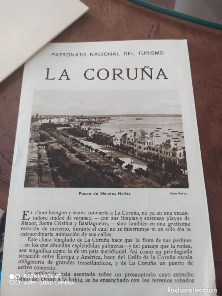 Travel Brochures: Folleto Patronato Nacional de Turismo. La Coru&ntilde;a.