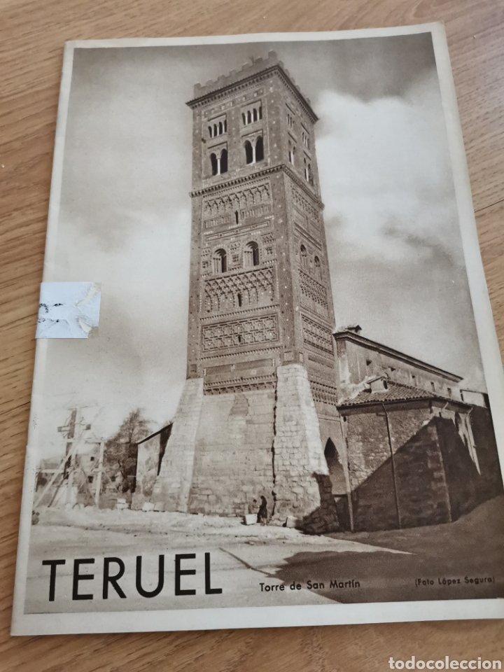 Folhetos de turismo: 2.3 folleto tur&iacute;stico Teruel. Fotos L&oacute;pez Segura. Huecograbado Rieusset