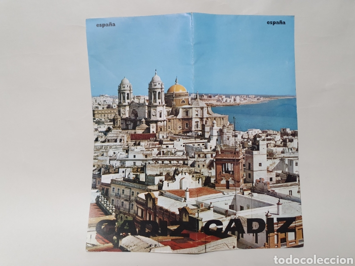 Brochures de tourisme: CADIZ. PUBLICACIONES SUBSECRETARIA DE TURISMO. A&Ntilde;OS 60.