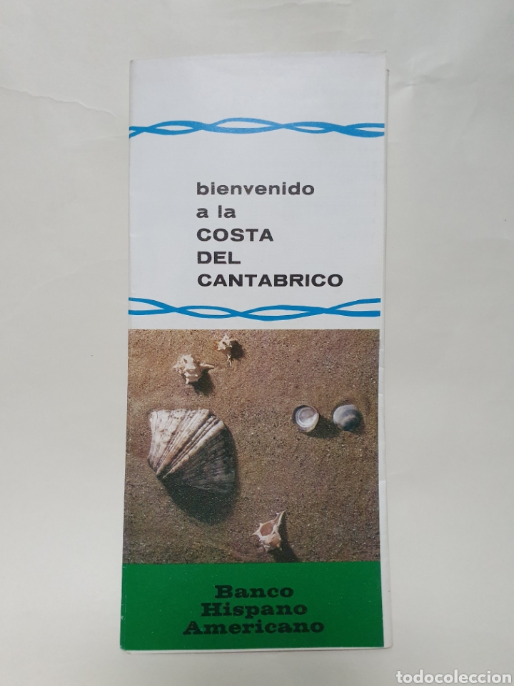 Travel Brochures: BIENVENIDO A LA COSTA DEL CANT&Aacute;BRICO. PUBLICIDAD. BANCO HISPANO AMERICANO.