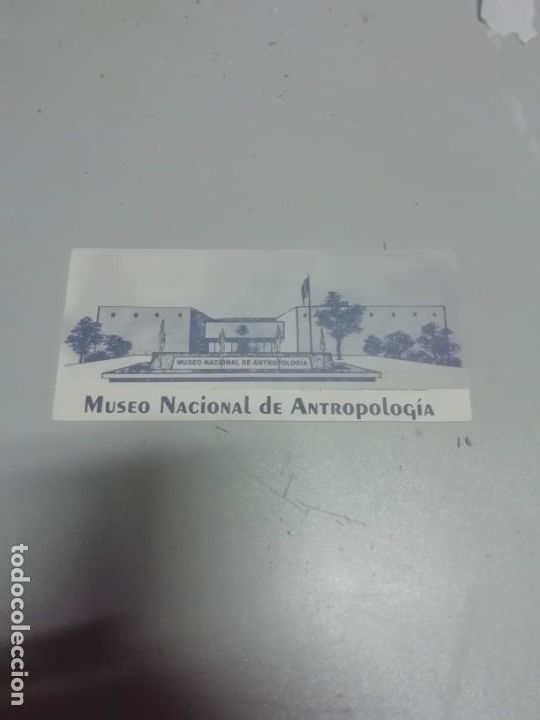 Folhetos de turismo: TRIPTICO MUSEO NACIONAL DE ANTROPOLOGIA