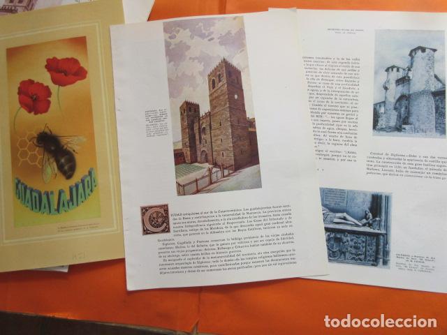 Brochures de tourisme: ARTICULO 1956 - GUADALAJARA SIGUENZA PASTRANA MOLINA DE ARAGON