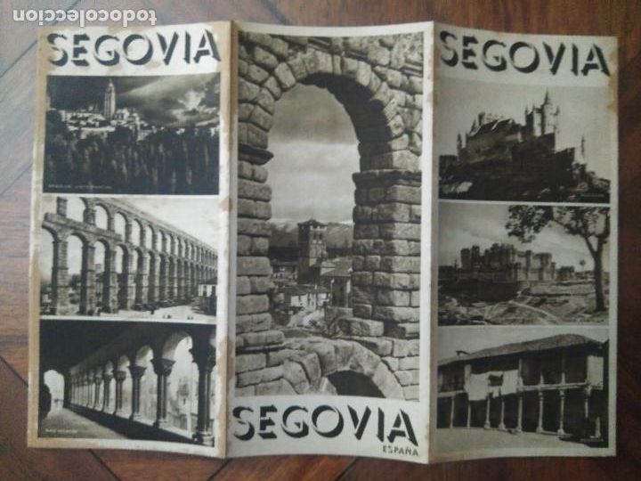 Tourismusbrosch&uuml;ren: Tr&iacute;ptico folleto de Segovia. Turismo.