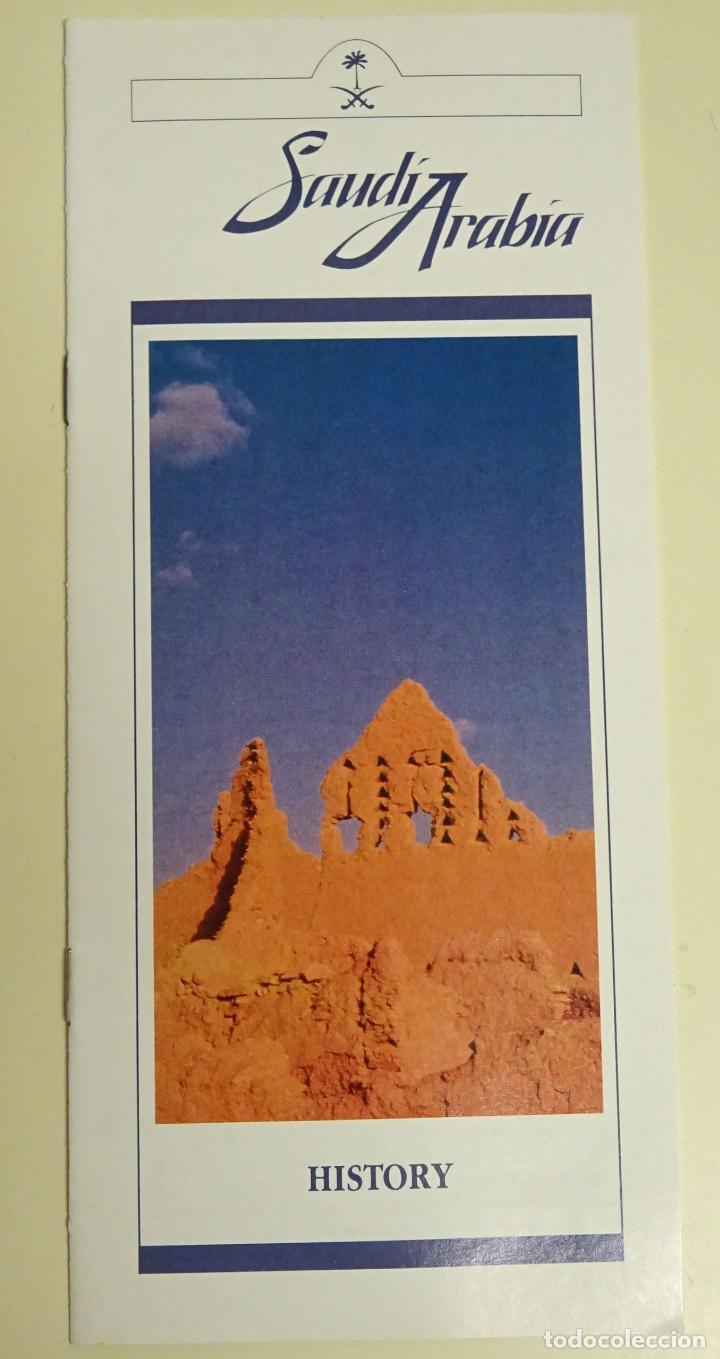 Brochures de tourisme: DOCUMENTO FOLLETO TUR&Iacute;STICO. ARABIA SAUD&Iacute;. &Aacute;MBITO EXPO 92 1992. 20GR. 67