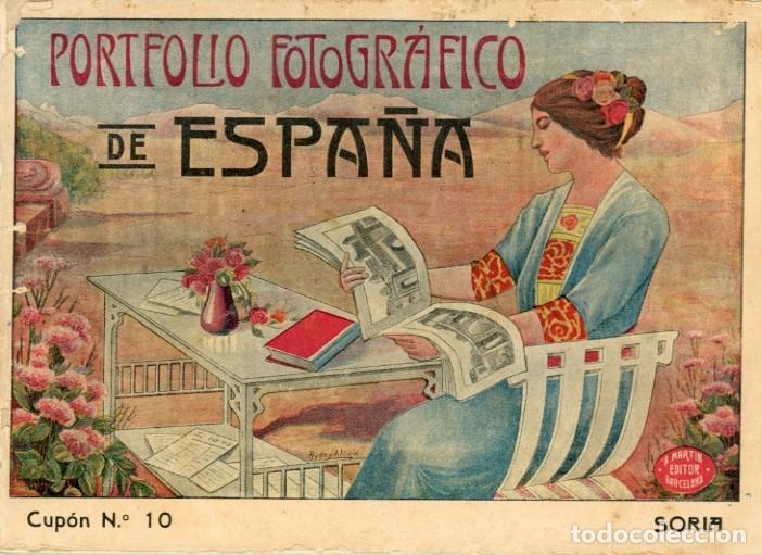 Folletos de turismo: Portfolio Fotogr&aacute;fico de Espa&ntilde;a. Cuaderno N.&ordm; 10 Soria. Mart&iacute;n editor Barcelona