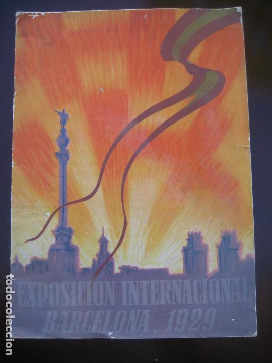 Brochures de tourisme: Barcelona. 1929. Exposicion Internacional.