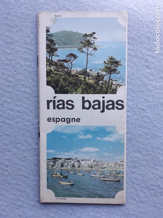 Folletos de turismo: Folleto turismo R&iacute;as Bajas. Galicia.