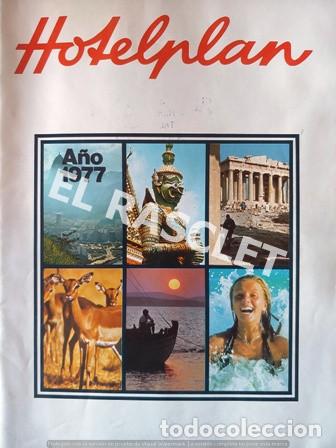 Folletos de turismo: ANTIG&Uuml;A REVISTA DE VIAJES - HOTELPLAN - A&Ntilde;O 1977