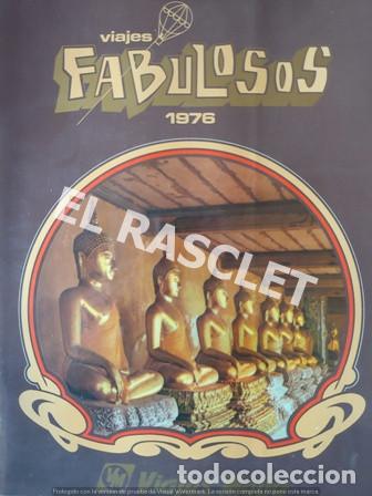 Travel Brochures: ANTIG&Uuml;A REVISTA VIAJES FABULOSOS 1976 - VIAJES MELIA