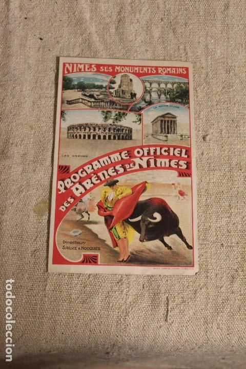 Brochures de tourisme: programme officiel des arenes de nimes&rdquo;